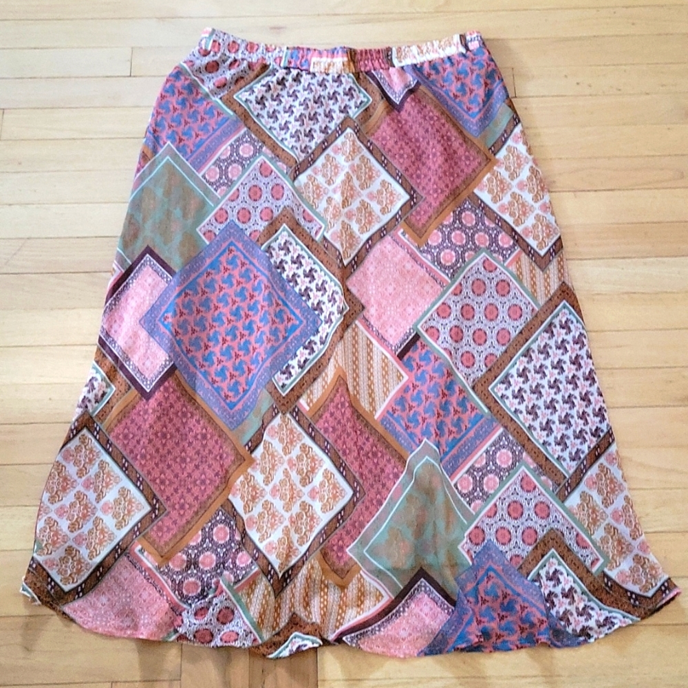 Westport patchwork maxi skirt size 1X